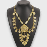 Selina – Vintage Boho Halskette – Gold