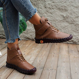 Erica - Elegante Lederschuhe für Damen – Braun