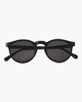 Ezekiel | Polarisiert Runde Sonnenbrille für Männer mit UV-Schutz – Black