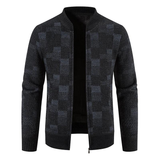 FYNN - Vintage Sweatjacke – Dunkelblau