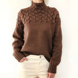 MIA – Eleganter Pullover für jeden Tag – Braun