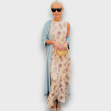 Elveria –  Maxikleid mit Cardigan – Stil 2