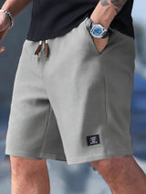 Derick – Premium Kurze Hose Mit Tasche Für Den Sommer – Hellgrau