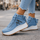 Wella - Gepolsterter Chunky-Sneaker – Blau