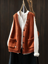 FLORIANNE | STRICKWESTE – Camel