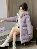 Sicily – gemütlicher winterparka – Lila