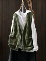 FLORIANNE | STRICKWESTE – Grün