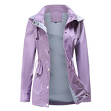 Damen Wasserdichter Trenchcoat | Oberbekleidung – Lila