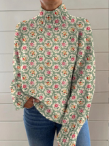 Isla | Frauen Wunderschöne Blumen Kunstdrucke – Geblumte