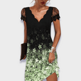 Martine | Premium Elegantes und Bequemes Kleid – Grün