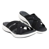 Valentina - Elegante Orthopädische Sandalen Für Damen Mit Unvergleichlichem Komfort Und Stil – Schwarz