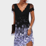 Martine | Premium Elegantes und Bequemes Kleid – Violett