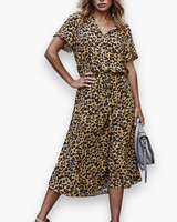 Damen Trendiges Fließendes Kleid | Sommerkleider – Braun
