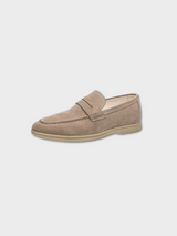 Martin Wildleder-Loafers – Khaki