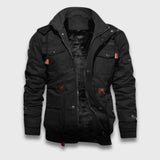 Maximilian | Stylische Pilotenjacke für die Winterzeit – Schwarz