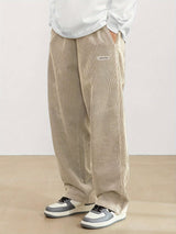 Herren Cordhose mit Taschen – Aprikose