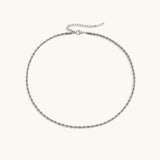 Bianca Rope Chain Gold Halskette – Silber