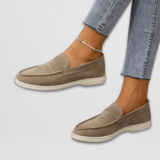 Hildegard | Bequeme Mokassins – Camel