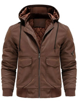 Oyad – winterjacke für herren – wasserdicht und warm – Kaffee