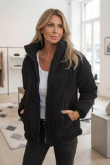 Kiray™ - Warme Steppjacke für Damen | Stilvoll und raktisch – Schwarz