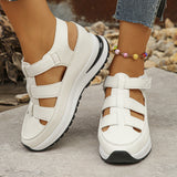 Livia - Weiße Sandalen mit sportlichem Stil – Weiß