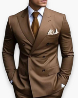 Herren Hochzeitsgast Anzug Slim Fit | Elegant & Modern – Braun