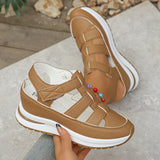 Patricia | Leicht Verstellbar Sandalen – Camel