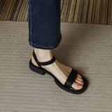 Orthopädische Sandalen Damen – Stil und Komfort in Perfektion – Schwarz