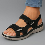 Lisa | Orthopädische Komfortsandalen – Schwarz