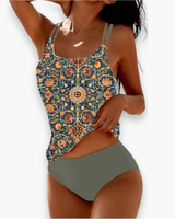 Damen Elegante Bademode | Komfortabel Bikini und Badeanzug – Grün