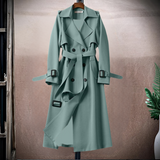 Tris - Gemütlicher Trenchcoat – Grün