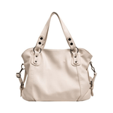 Elegante Tote Bag aus Kunstleder – Weiß