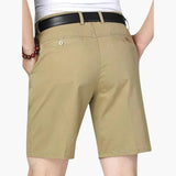 Herren Sommer Shorts mit Reißverschluss und Seitentaschen – Khaki