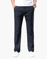 Jaxon | Slim Passform Lässige Chino-Hose – Blau
