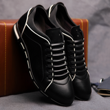 Aulus – Herrenschuhe – für einen entspannten Alltagslook – Schwarz