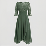 Anitta - Elegantes, bequemes und lockeres Damenkleid – Grün