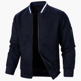 Wärmende Jacke für Herren - stylisch, bequem und modern – Marineblau