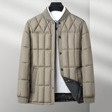 Dicke urbane Daunenjacke für Herren - ROAN – Beige