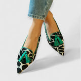 Julia | Elegante orthopädische Schuhe – Grün