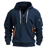 Nils - Stylischer Hoodie (1 kaufen, 1 gratis dazu) – Dunkelblau