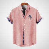 Christopher – Kurzärmeliges Polohemd Mit Brusttasche – Rosa