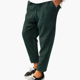 Cordhose mit Stretch - Herren Komfort & Stil vereint – Grün