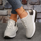 Zelda | Leicht Orthopädisch Sneaker – Suede Grau (Fast ausverkauft)