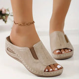 Quinn | Fußgewölbestütze Leicht Sandalen – Beige