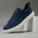 Saschaa - Sneaker Aus Wildleder – Dunkelblau