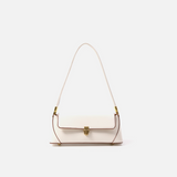 Rhonda - Trendige Schultertasche mit vielseitigem Design – Weiß