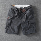 Lorthan - atmungsaktive Cargoshorts – Grau