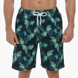 Schnelltrocknende Shorts - Herren Badeshorts mit Stretch – Grün