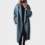 Jenny – Langer Mantel – Blau