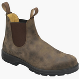 Herren Chelsea Stiefel mit Schaft und Einsätzen zum Hineinschlüpfen – Braun